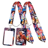 LT1042 Back The Future Lanyard For Keychain Card Cover Pass student Mobile Phone USB Badge Holder Key Ring Accessories