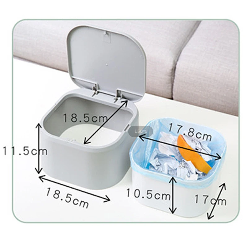 Мини мусорное ведро стол для мусора на столе настольное Recycl Бин малых