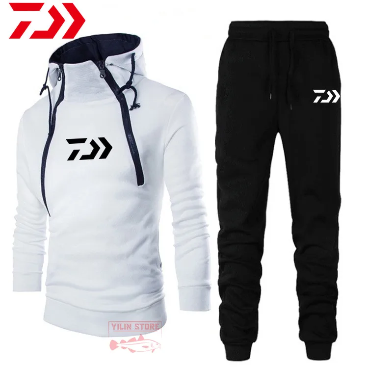 

Одежда для рыбалки Daiwa, хлопковый Спортивный комплект для альпинизма на открытом воздухе, Рыболовные костюмы с длинным рукавом и капюшоном, ...
