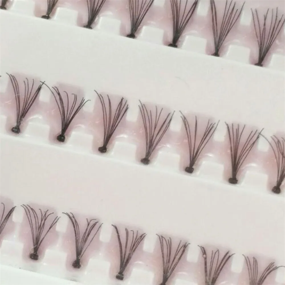 Роскошные накладные ресницы искусственные для макияжа ручной работы 60 подставок