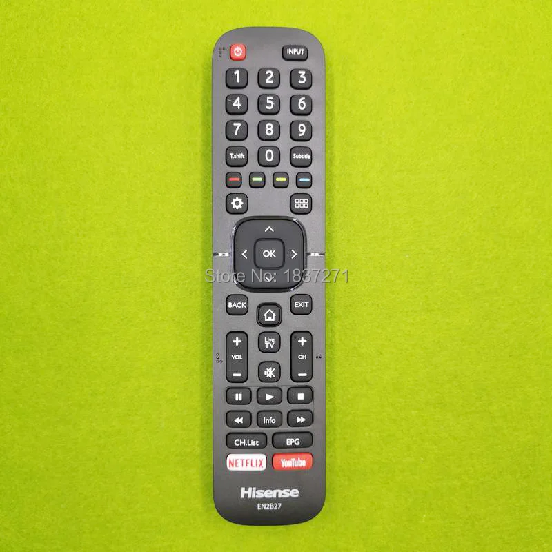 Новый оригинальный пульт дистанционного управления EN2B27 для Hisense 40K321UWT 50K321UWT 55K321UWT