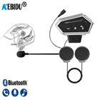 Bluetooth-гарнитура BT12 для мотоциклетного шлема с Bluetooth 5,0, беспроводные наушники громкой связи, музыкальный плеер для мотоцикла