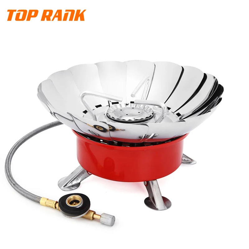 Outdoor Picnic Hiking Supplies Survival Cooking Tool Ultralight Portable Propane Cooker Gasoline Burner Gas Camping Stove