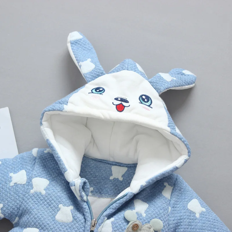 Высокое качество новинка 2019 года зимний костюм для малышей Комбинезоны девочек