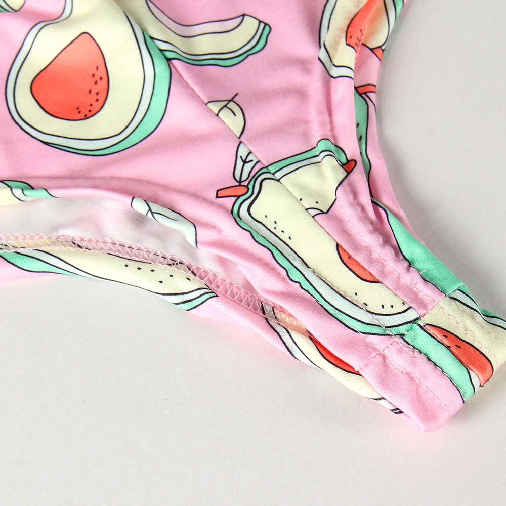 

Chic Playsuits Chili Apple Women Bodycon Rompers Cute Cookie Printed Girls Prairie Sexy Button V Neck Sleepwear Jumpsuits G1483