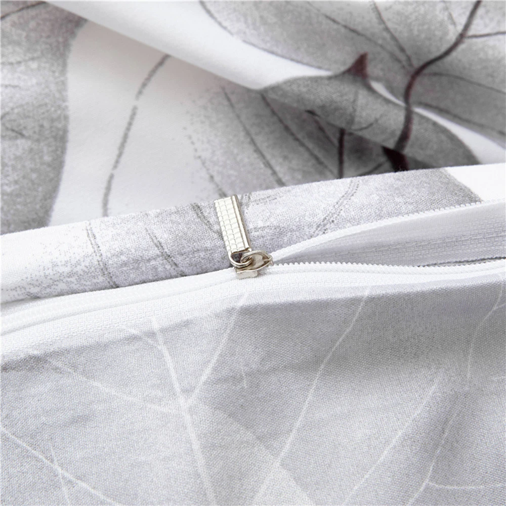 ADOREHOUSE 3 шт. постельных комплектов печатных постельное белье Подушка Чехол Queen/King