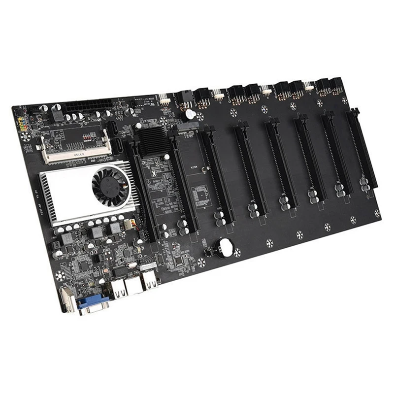 

BTC-37 материнская плата для майнера 8-CPU, слот для графической карты PCI-E 16X DDR3, память, интерфейс VGA, поддержка 1066/1333 МГц