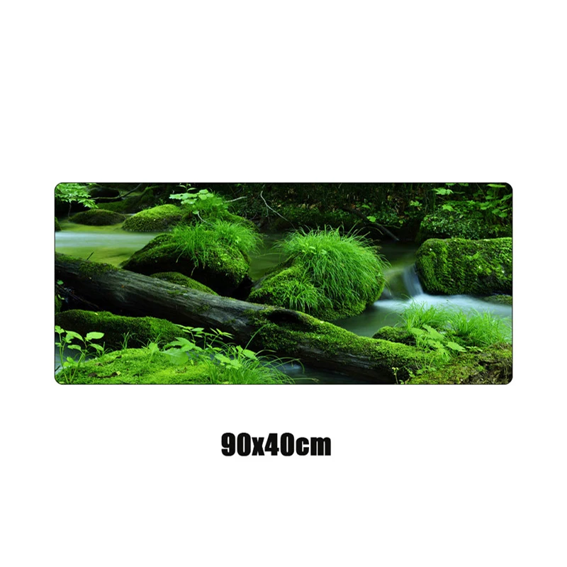 Large Beautiful Scenery MousePad Fashion XXL Gaming Mouse Pad Laptop Notebook Desk Mat Locking Edge Rubber Durable Keyboard pad |