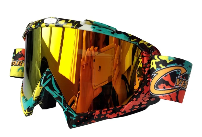 Gafas мотоциклетные очки MX внедорожный шлем лыжный спорт мото ветрозащитные очки велосипедные очки ATV Dirt Bike fox Мотокросс