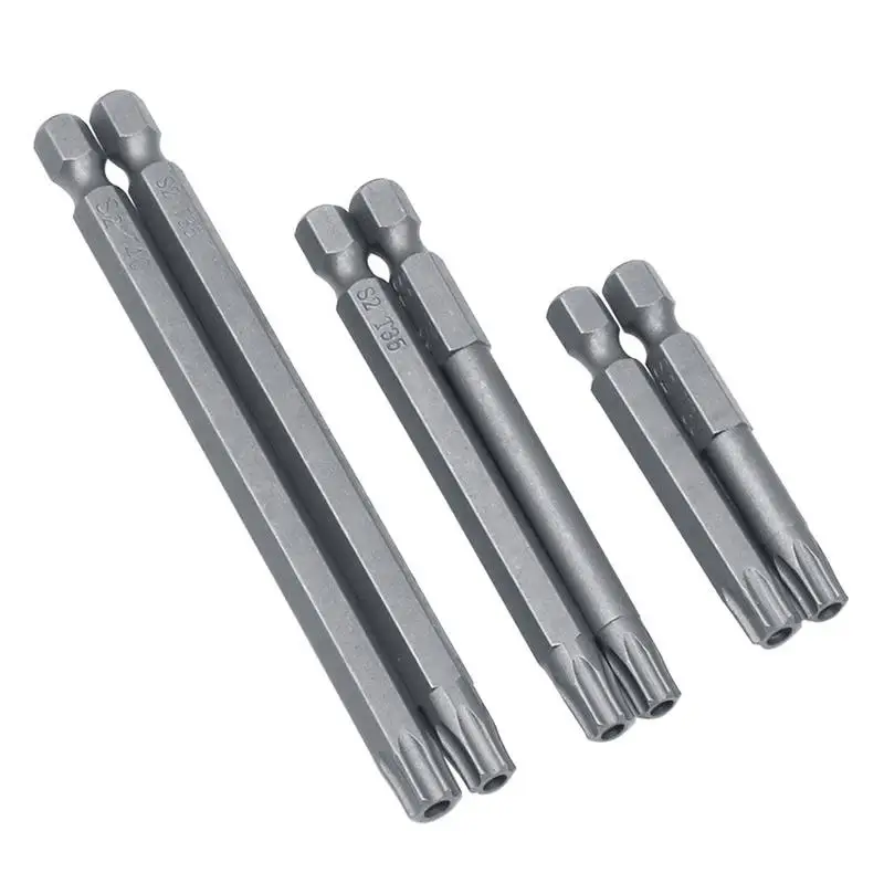 Набор Магнитных отверток Torx 1/4 " набор с шестигранной головкой 11 шт./12 шт. 100 мм
