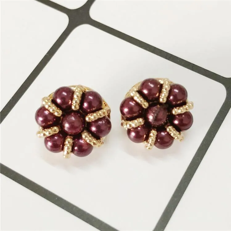 2 шт 25 мм со снежинками и большими кнопками с искусственным жемчугом декоративные