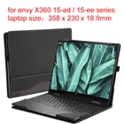 Чехол для ноутбука Hp Envy X360 15-ed 15-ee серии 15-ep 15t-ep 15,6 сумка для ноутбука чехол сумка Защитная пленка в подарок