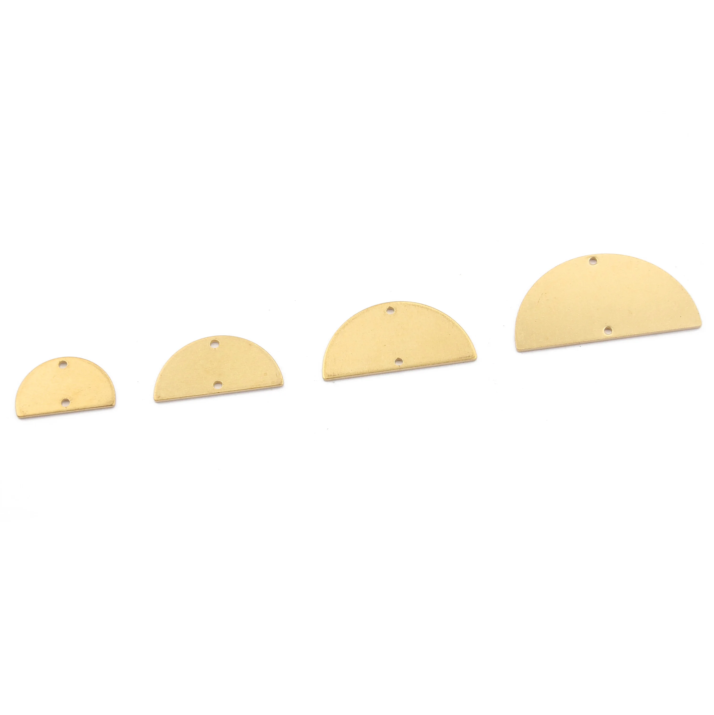 20 штук незакалённая медь полукруглые разноцветные плоские с