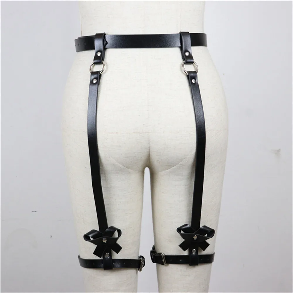 

TRODEAM Garter Belt Lingerie Harness For Women High Waist Thigh Harness Belt Stockings Harajuku Underwear Sexy Suspender Bondage