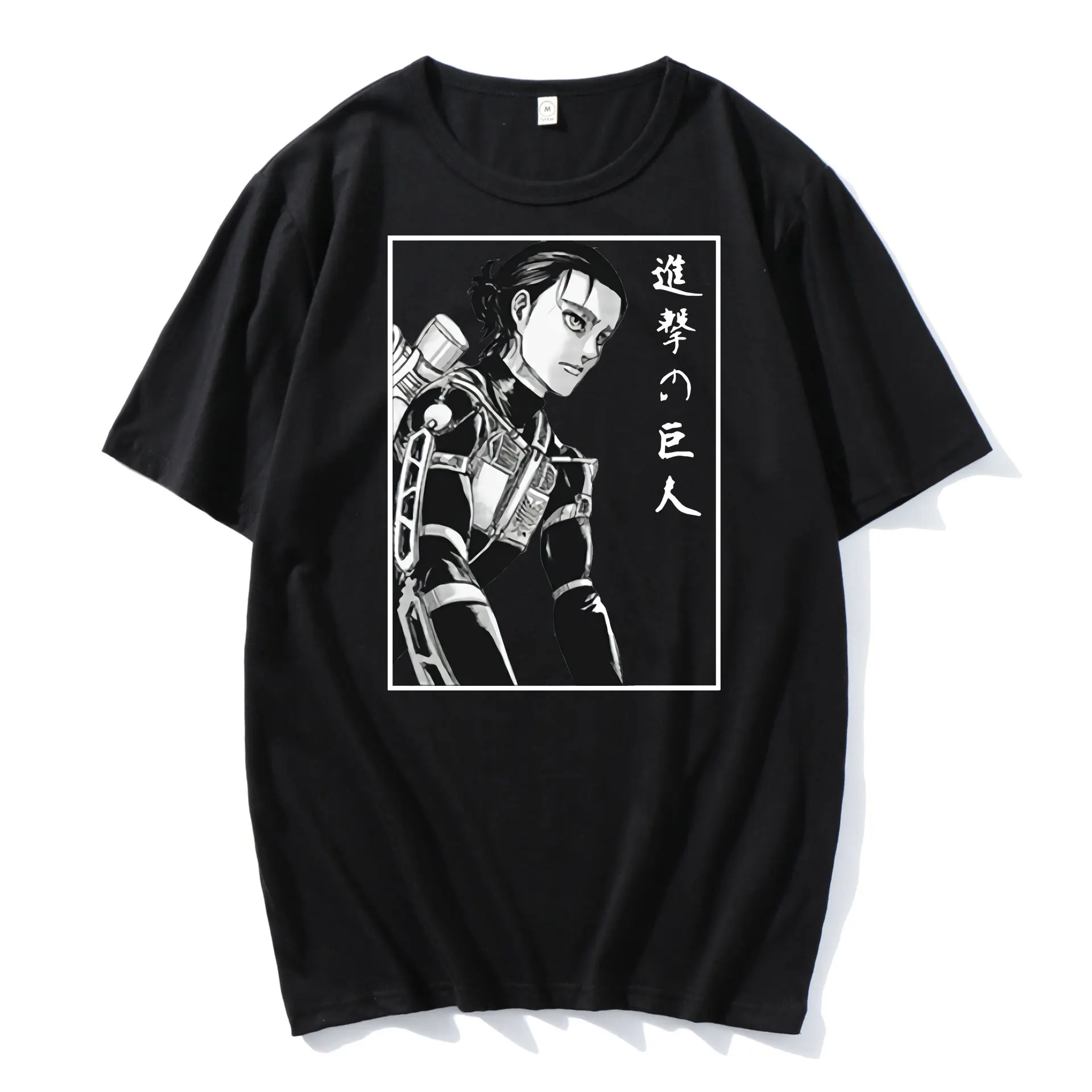 

Anime Attack On Titans T Shirt Harajuku Men Women Vintage T-shirt Summer Short Sleeve Tops Tee Streetwear