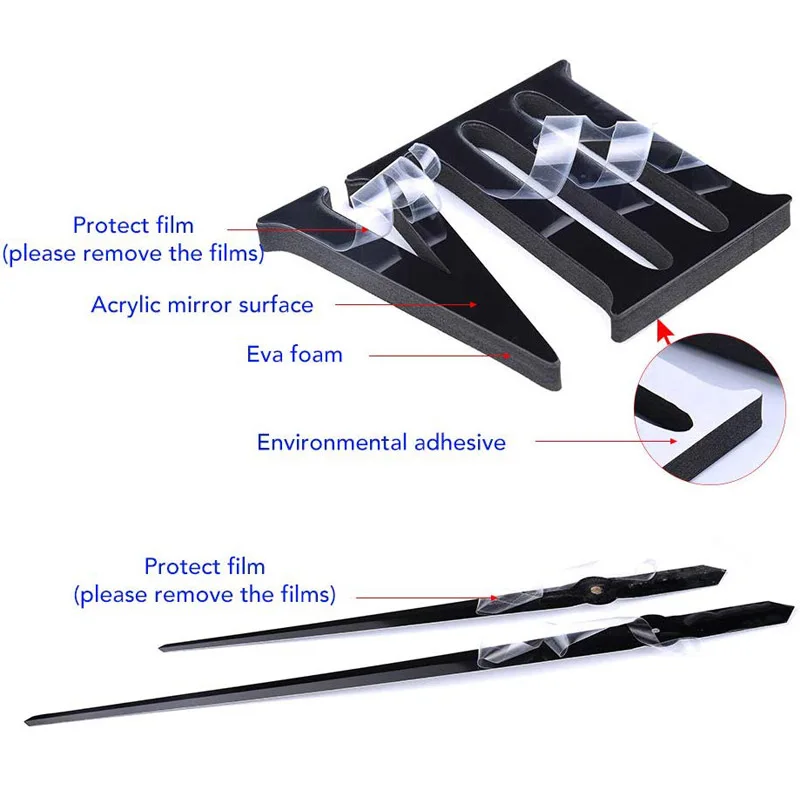 2021 Бесплатная доставка кварцевые настенные часы &quotсделай сам&quot модные 3D