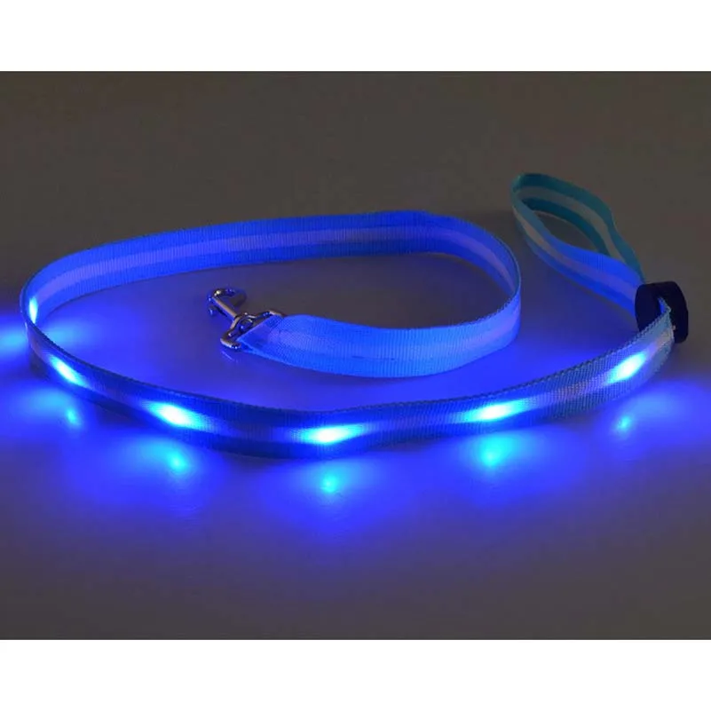 Бесплатная доставка элегантные товары для собак светодиодная лампа ошейника с