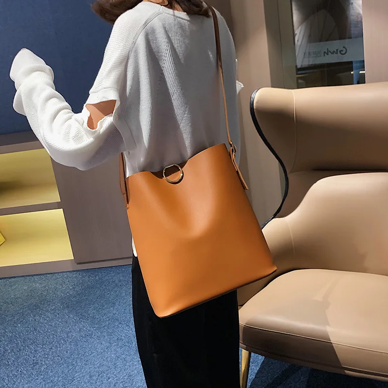 Сумка-Кроссбоди из искусственной кожи для женщин 2019 комплект двух предметов