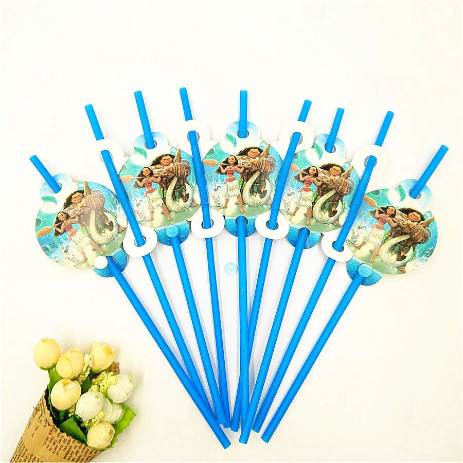 10 шт. Моана товары для вечеринки тематическое украшение одноразовая посуда