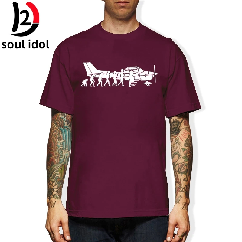 D2 Летняя мужская брендовая одежда с О-образным вырезом эволюция животных