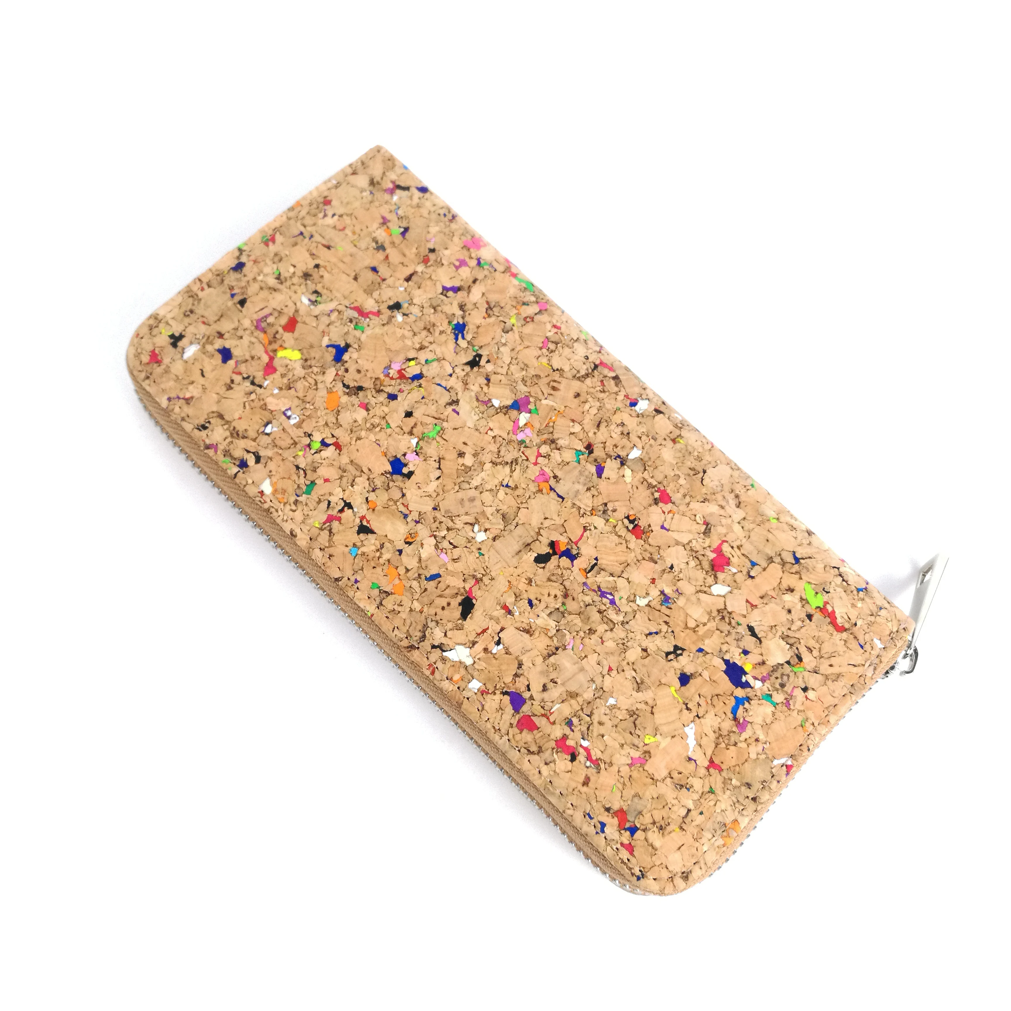 Деревенский натуральный кожаный пробковый кошелек из Веганской кожи