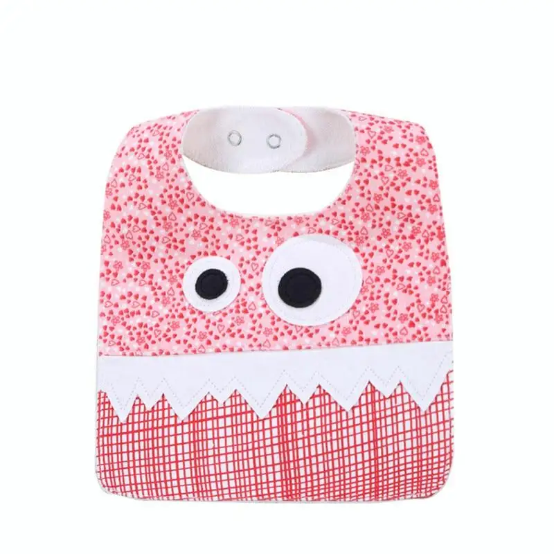 

1pc Cute Bebe Infant Printing Bibs Baby Soft Cartoon Lunch Bib Waterproof Saliva Dripping Bibs Kids Feeding Burp Cloths Apron
