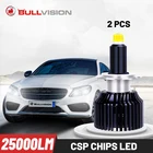 Фара головного света H7 LED s 25000LM 360 CSP LED H1 9012 HIR2 H11 H8 H9 9005 9006 HB3 HB4 5000K 100W высокая мощность STG автомобисветильник фара ближнего света 12 В