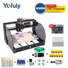 CNC 3018 Pro Max ER11 лазерный гравер PCB фрезерный станок с ЧПУ гравировальный станок GRBL с 15 Вт DIY Лазерный Станок