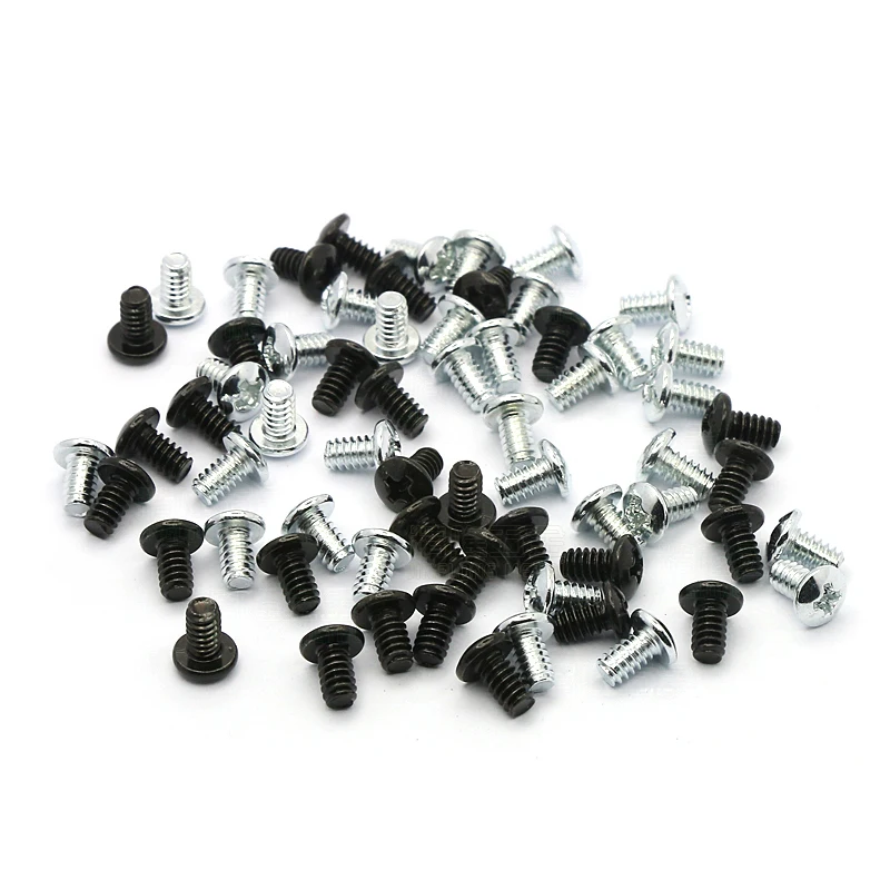 100PCS оцинкованные 6 # 32 тонкой плоской головкой винт Philips M3.5 компьютер чехол