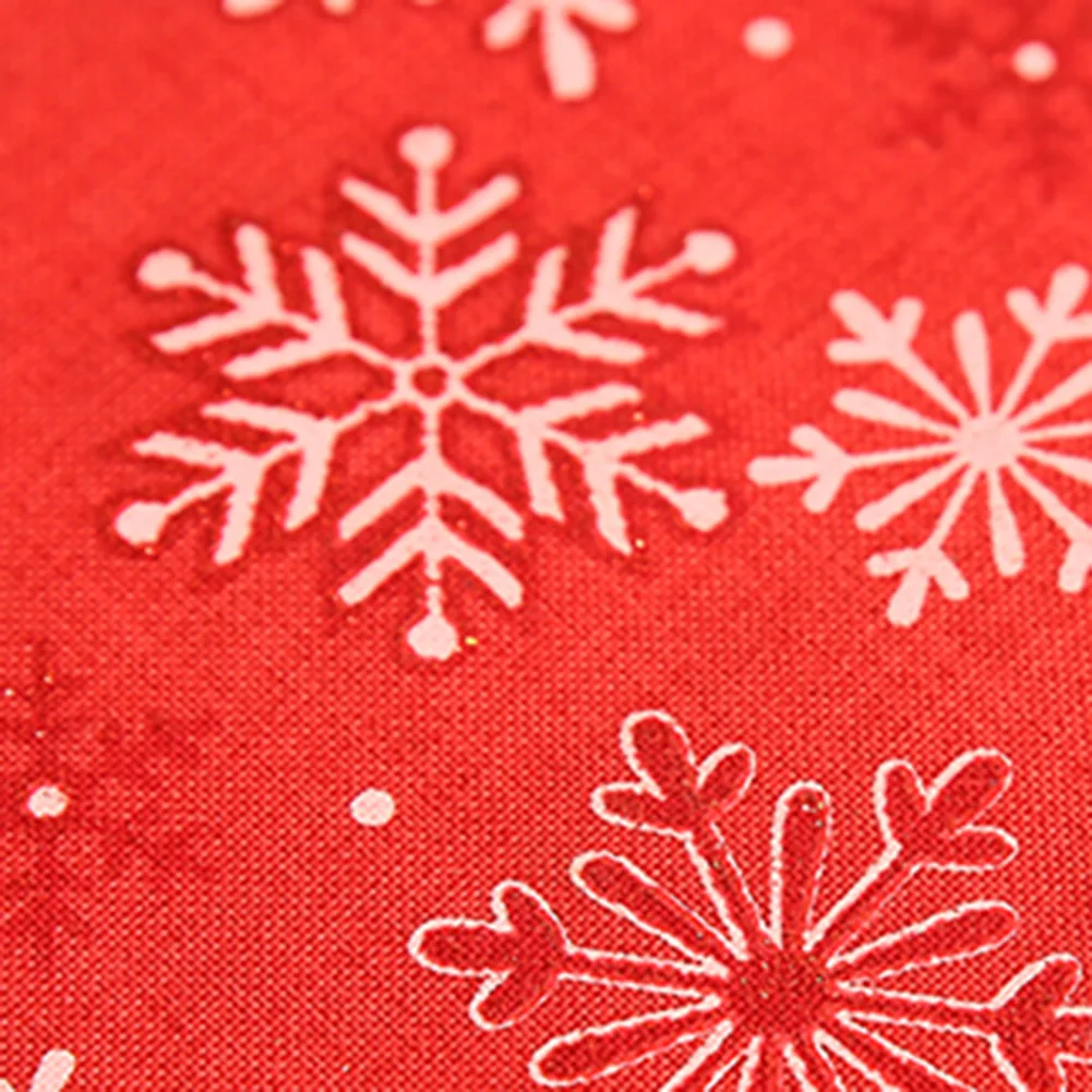 183x36cm Christmas Table Runner Snowflake Elk Decoration Modern Cover Runners Decorations fit Home | Дом и сад