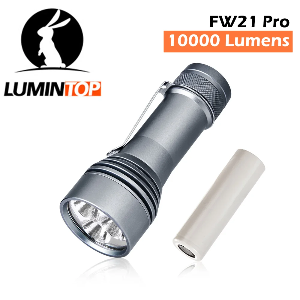 Фонарик Lumintop FW21 PRO 3x50 светодиодный 10000 люмен электронный задний переключатель