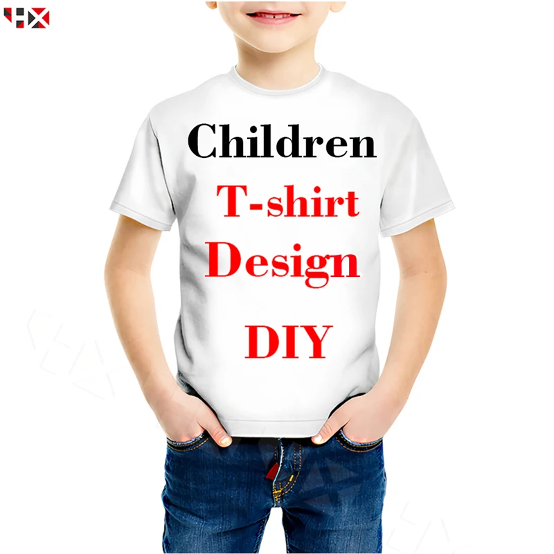 

Family Fitted 3D Print DIY Personalized Design Children T Shirt Own Image/Photo/Star/Singer/Anime Boy Girl Casual Tops X519
