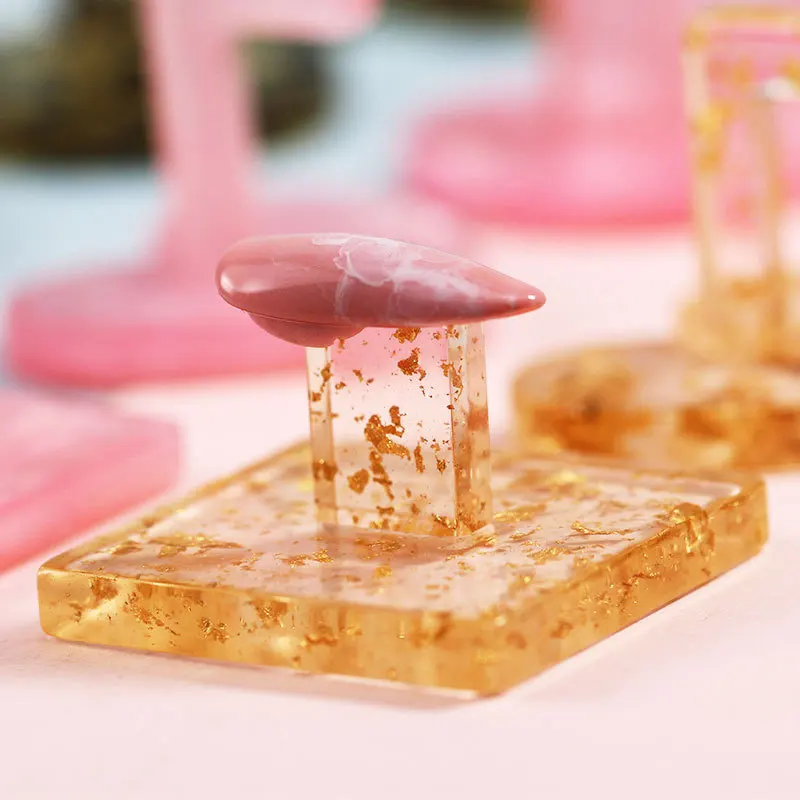 Базовая подставка для практики маникюра Круглый/бабочка/сердце/квадратный