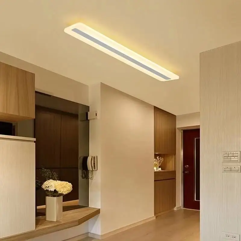 

led hallway light induction aisle corridor light rectangular ultra-thin simple modern balcony cloakroom light ceiling light