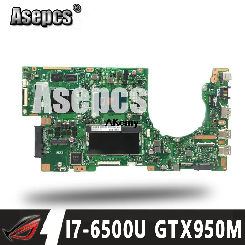 Asepcs K501UX материнская плата для ноутбука For Asus K501UB K501U K501 тестовая оригинальная DDR3 4G