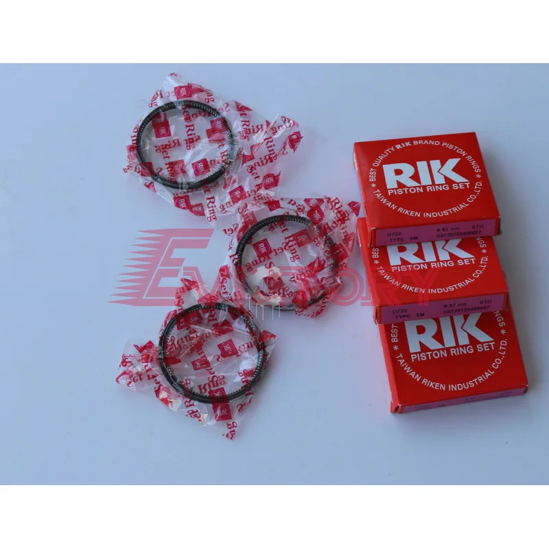 Для головки цилиндра kubota D782 комплект для ремонта прокладка подшипник поршневое