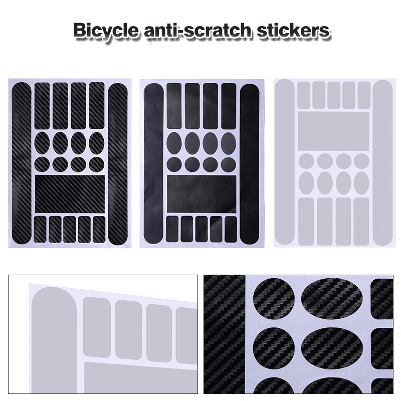 MTB дорожный велосипед Стикеры s каркас защитная пленка из углеродного волокна для