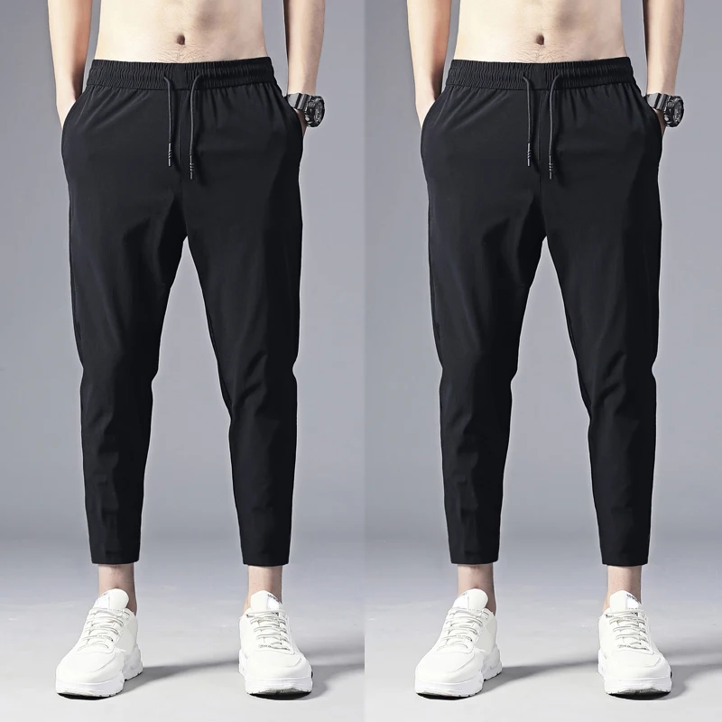 

Men Jogger Casual Pants Lightweight Breathable Quick Dry Hiking Running Outdoor Sports Pants LDF668