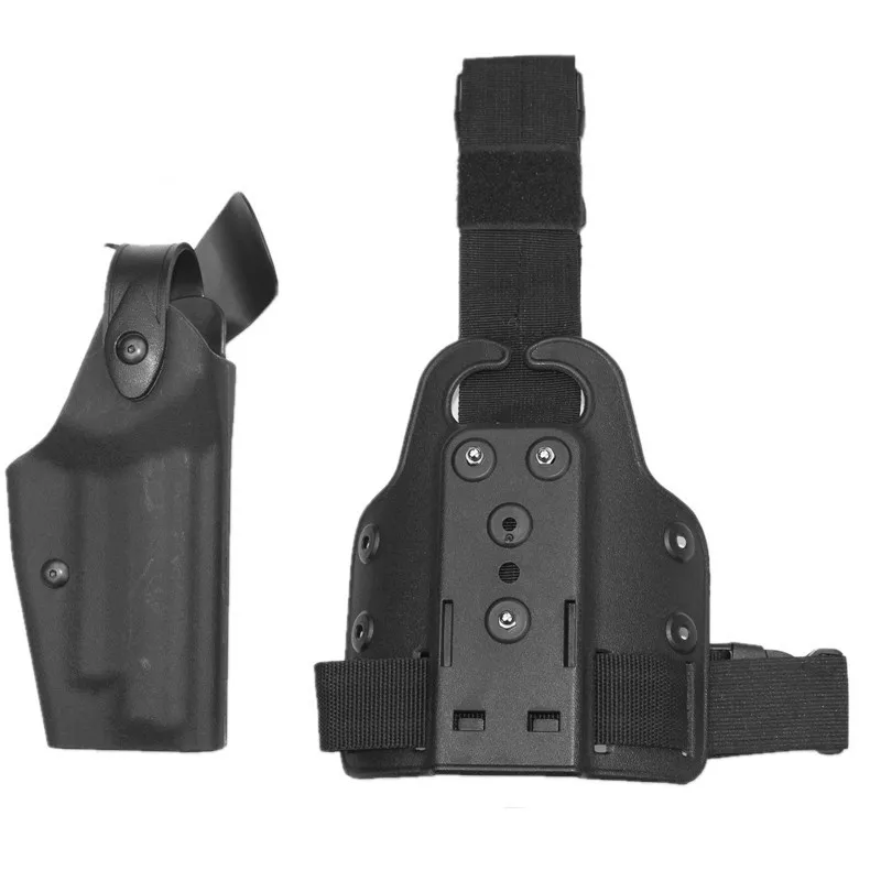 

Tactical Leg gun Holster Safariland Combat glock 17 1911 Beretta M9 P226 USP Adjustable Airsoft Right Hand Pistol HolsteR