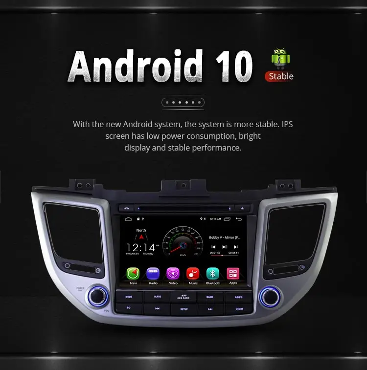 LJDA Android 10 автомобильный dvd-плеер для hyundai Tucson/IX35 2Din Автомагнитола gps Навигация стерео Мультимедиа wifi автоаудио
