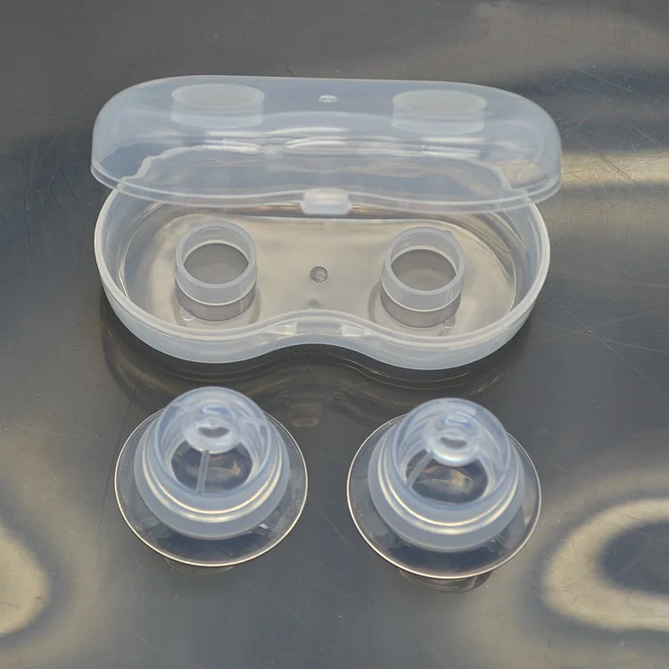 

Silicone Nipple Correction Niplette Welnove Nipple Shield Sucker Corrector Flat 2PCS Hot