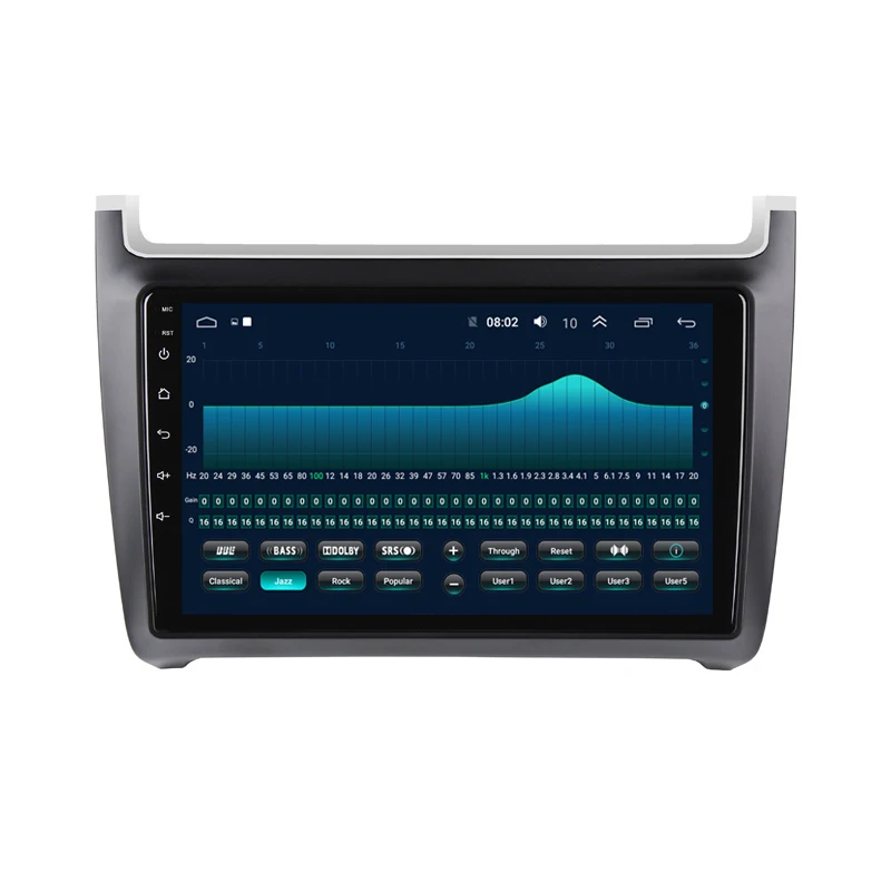 Автомобильный мультимедийный плеер 10 1 &quot Android DVD GPS для vw polo 2011 2012 2013 2014 2015 2016 аудио