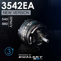 dualsky xm3542ea v3 xmotor brushless outrunner motor 880kv 540kv fix wing acc for fix wing rc airplane