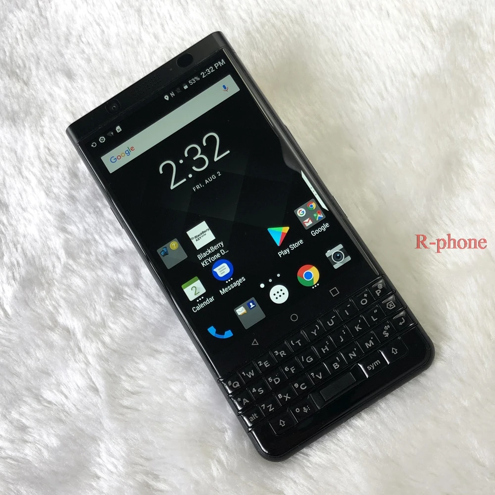 Отремонтированный BlackBerry Keyone разблокированный 3g 4G LTE мобильный телефон Восьмиядерный 12MP 4," 3g B ram 32GB rom мобильный телефон