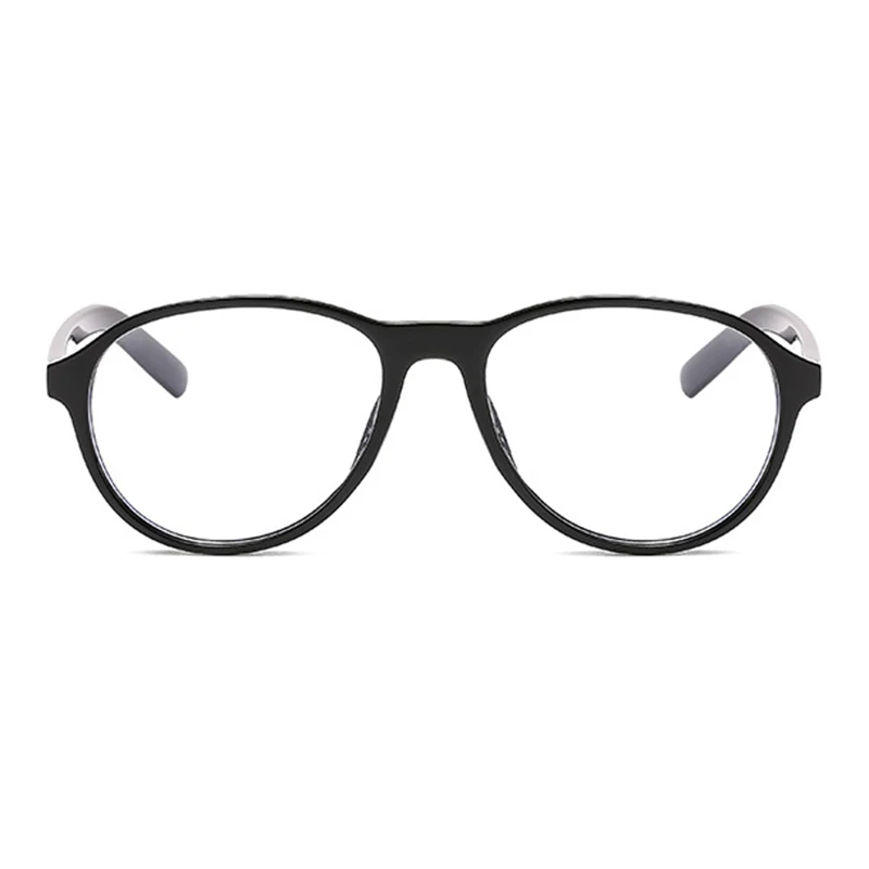 

2021 Office Women Men Anti Blue Light Oval Eyewear Blocking Glasses Optical Spectacle Eyeglass Transparent Moon Eyeglasses Frame