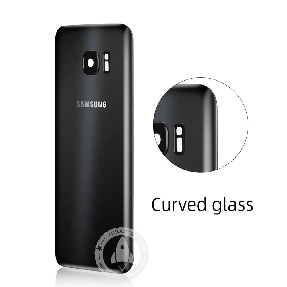Батарея задняя крышка для samsung Galaxy S7 край G930F сзади Корпус Батарея двери случае Запчасти для авто