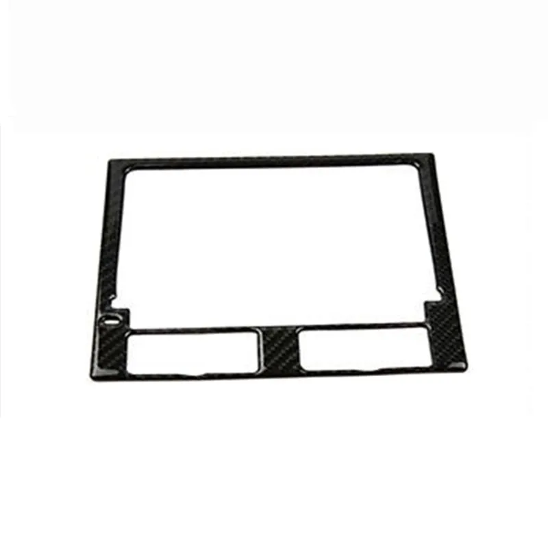 

Carbon Fiber Center Console Navigation Frame Decoration Cover Trim For Porsche Macan 2014-2017 Cayenne 2010-2016 Car Styling