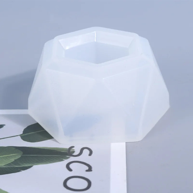 1 шт. 3D форма для горшка растений силиконовая бетона цементной глины свечи мыла