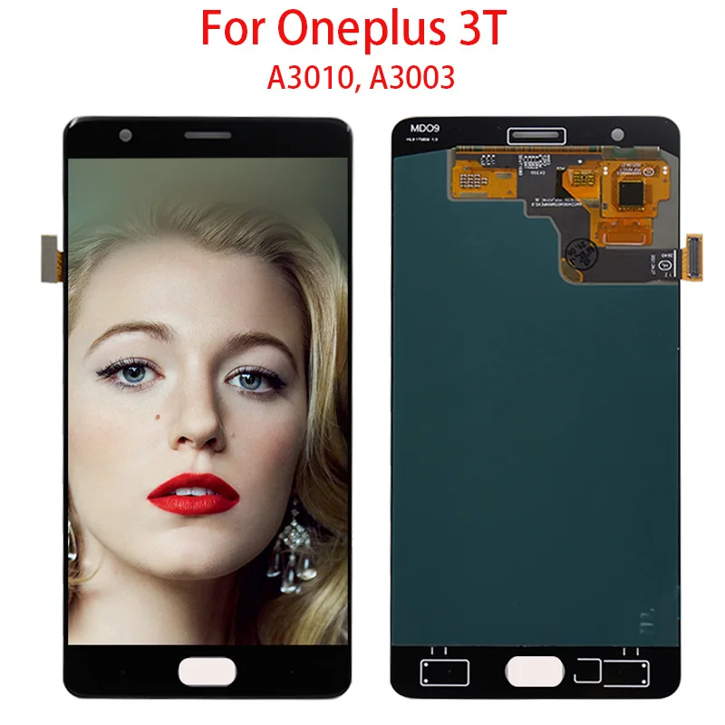 Новый Сменный дисплей Super AMOLED 5 ''для Oneplus 3T ЖК-дисплей сенсорный экран для OnePlus