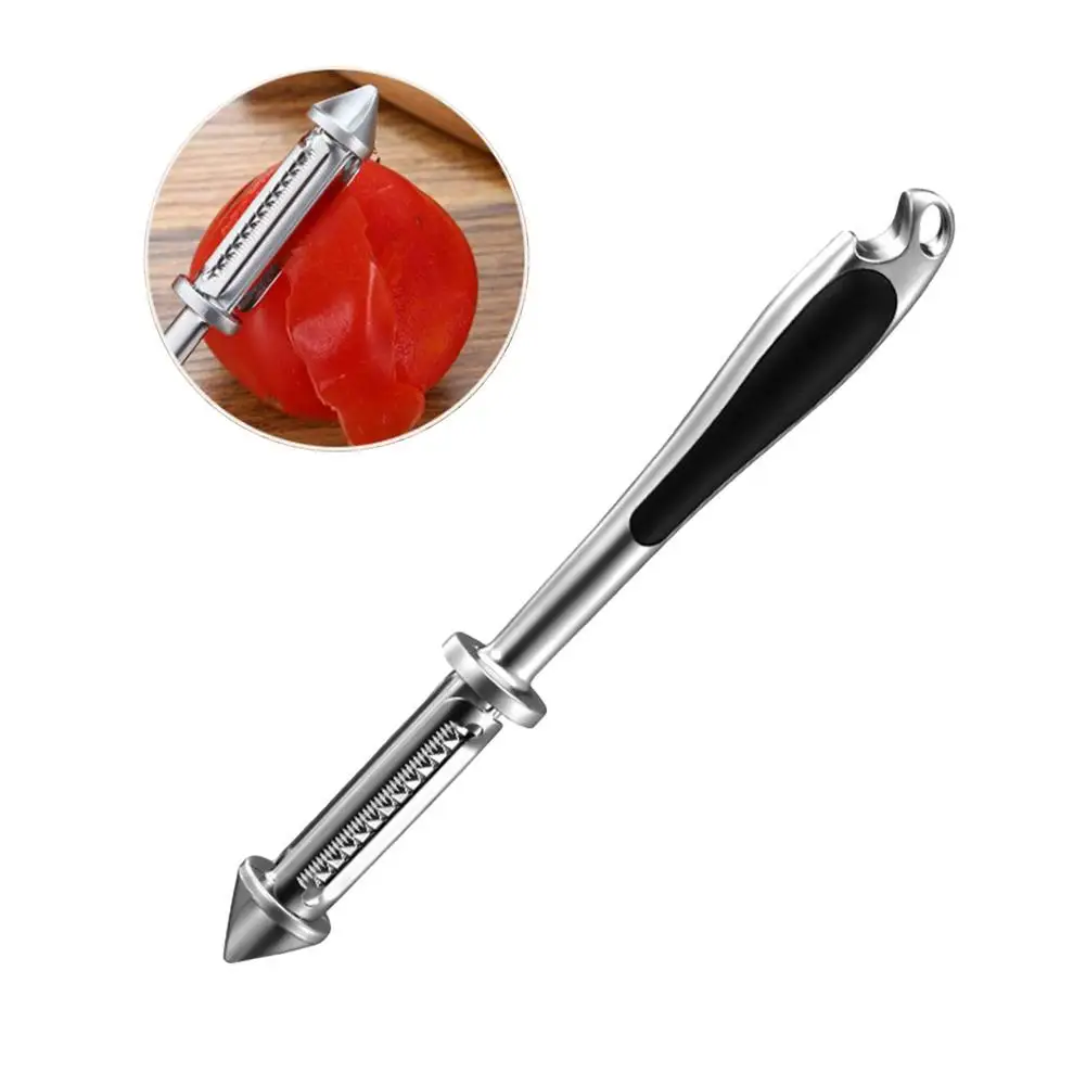 Нож для чистки овощей и фруктов 5 в 1 из нержавеющей стали |